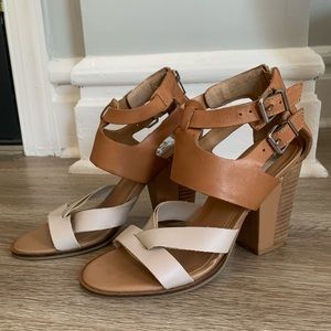 Dolce vita neutral chunky heel
